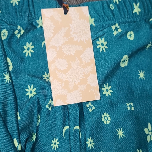 New novella royale janis bells aqua haze legging L teal turquoise leggings pants - Picture 14 of 16